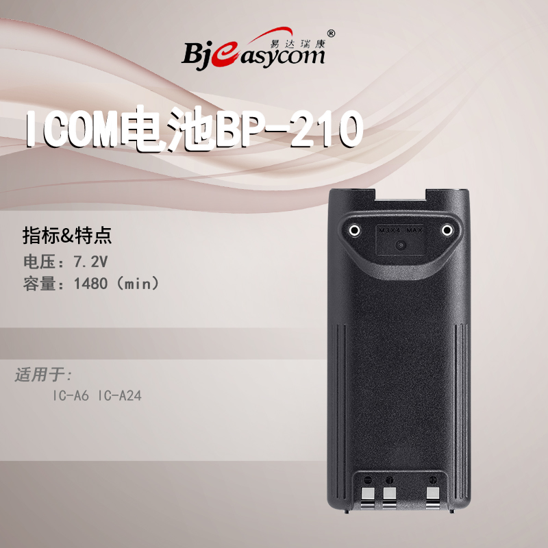 icom����Ľ���BP-210���IC-A24���