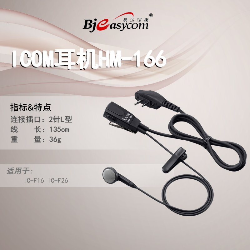ICOM����Ľ�Խ�������HM-166L����
